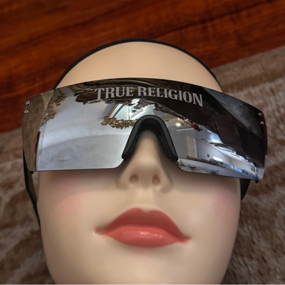 True religion mirror sunglasses monogram
